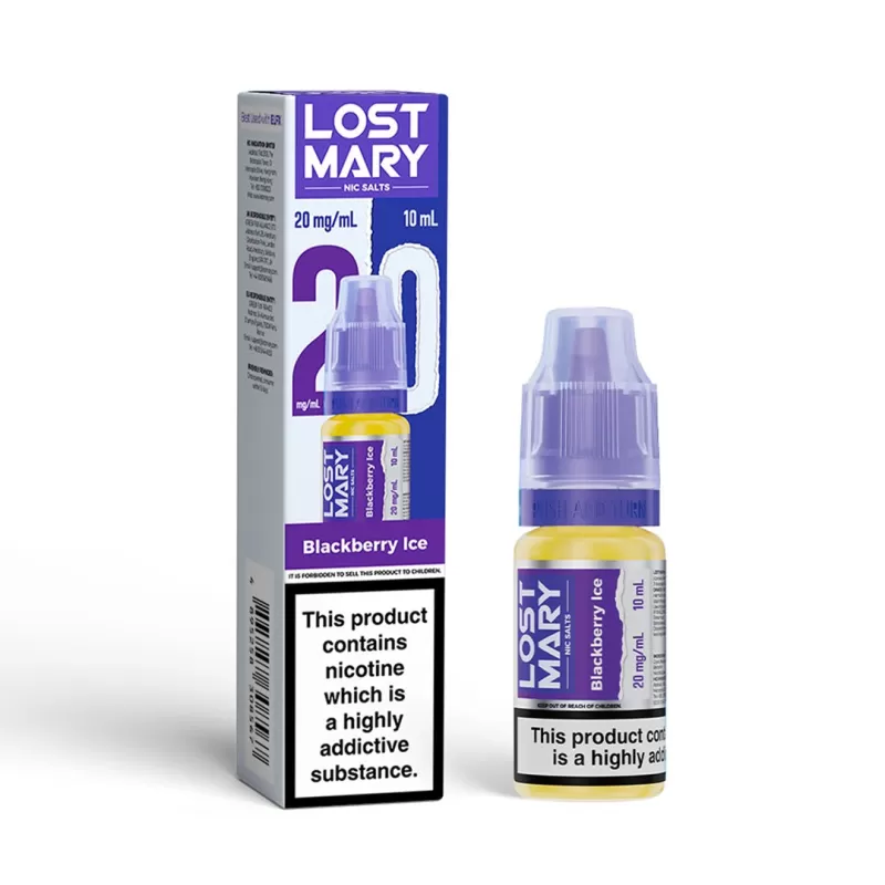 Lost Mary Nic Salt E-liquid 20mg - Grape Ice - Image 3