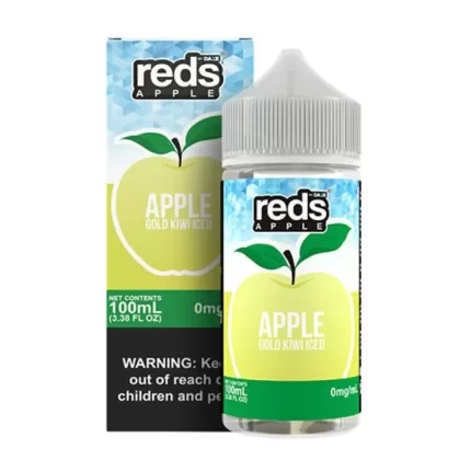 7 DAZE - RED'S APPLE - APPLE GOLD KIWI ICED - 3 mg - 60ml
