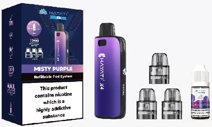 HAYATI X4 REFILLABLE POD SYSTEM KIT