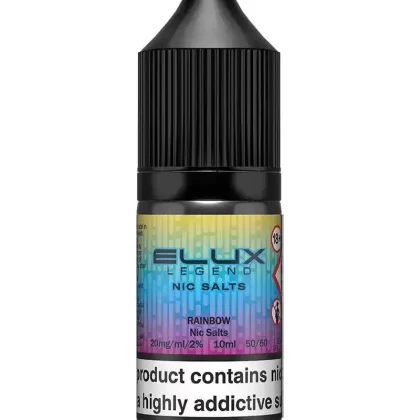 Elux Legend Rainbow Nic Salt Vape Juice - 20mg