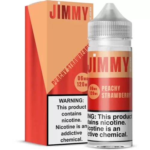 Jimmy The Juice Man Peach Strawberry 120ml E-Juice