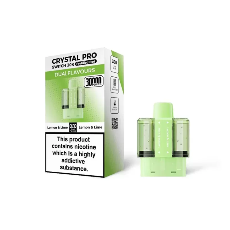 Crystal Pro Switch 30K Prefilled Pods - Blueberry Raspberry / Blue Sour Raspberry - Image 2