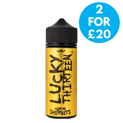 0mg Lucky Thirteen Candy 100ml Shortfill E-liquid (70VG/30PG) - Vape Co