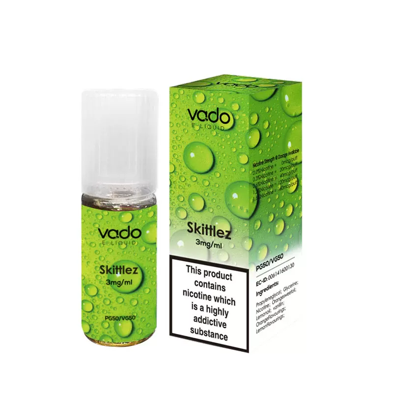 Skittlez E-Liquid 10ml by Vado