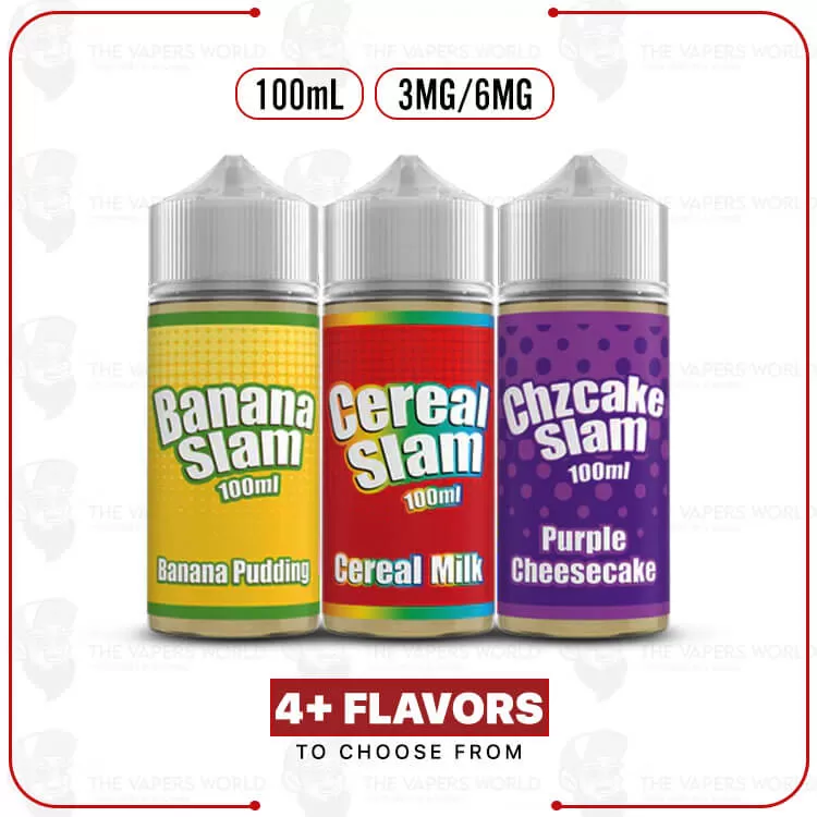 Slam 100mL E-Juice - Thevapersworld
