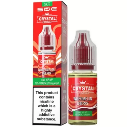 Watermelon Cherry Nic Salt E-Liquid Original Series by SKE Crystal (10ml) - 20mg