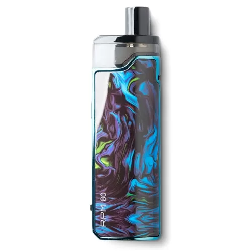 RPM80 by Smok - Black Carbon, Blue Fluid - Image 2
