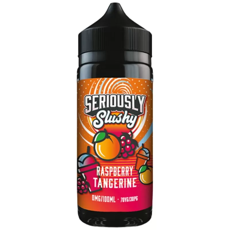 Raspberry Tangerine Shortfill E-Liquid Seriously Slushy Series by Doozy Vape Co (100ml)