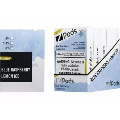 Zpods STLTH Compatible – Blueberry Raspberry Lemon ICE