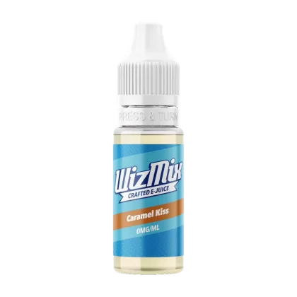 Wizmix Caramel Kiss - 10ml - 18mg - Vape Product (168BE1)