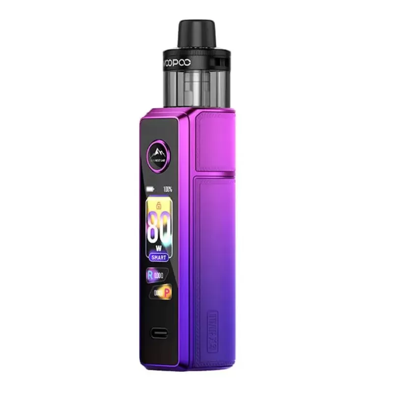Voopoo Drag X3 Pod Vape Kit - Carbon Fiber Black - Image 2