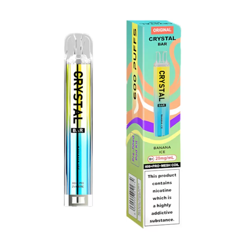 Crystal Bar Original 600 Pod Kit - Blueberry Sour Raspberry - Image 2
