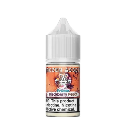 30ML | Blackberry Peach ICED Salt by Frozen Assets E-Liquid