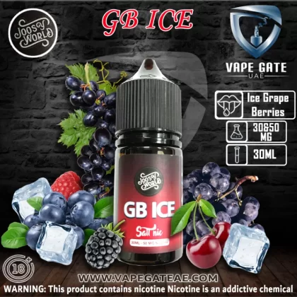 GB Ice 30ml Saltnic by Jossy World