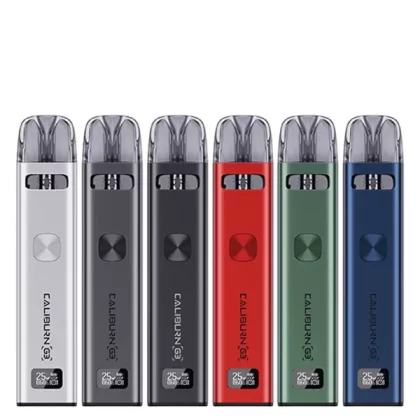 Uwell Caliburn G3 Pod 25W Vape Kit - Black, Blue; Pod Kit