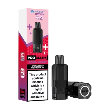Strawberry Raspberry Ice Hayati Pro Max+ Refill Pack - 20mg - Vape Product