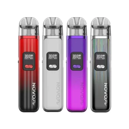 Smok Novo Pro Pod Kit - Colour#Black Carbon Fiber>Black Gunmetal Leather>Cyan Blue Leather>Cyan Leather>Green Black>Matte Black Leather>Pink Leather>Pink Black>Purple Pink Leather>Red Black>