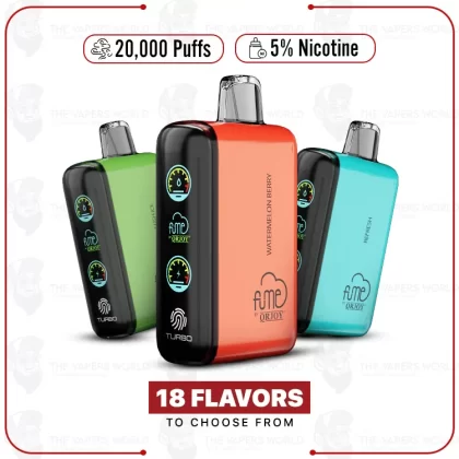 Fume Eternity Turbo 20K Disposable Vape 5% - Thevapersworld