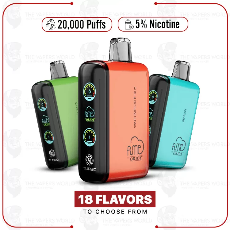 Fume Eternity Turbo 20K Disposable Vape 5% - Thevapersworld