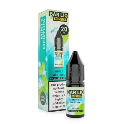 Zeus Juice Bar LIQ Salts Minty Menthol 10ml Nic Salt