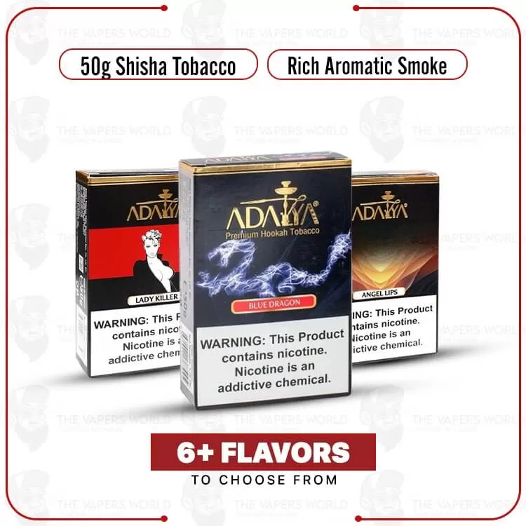 Adalya 50g Hookah Tobacco Flavors - Thevapersworld