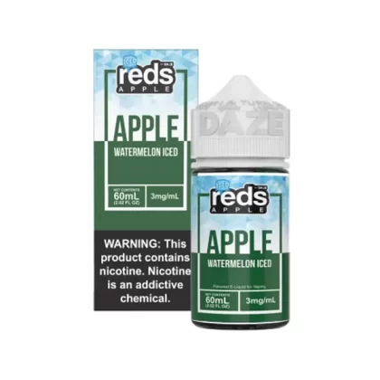 7 Daze – Watermelon Iced by Reds Apple 60mL - Vape Product, Vape Product