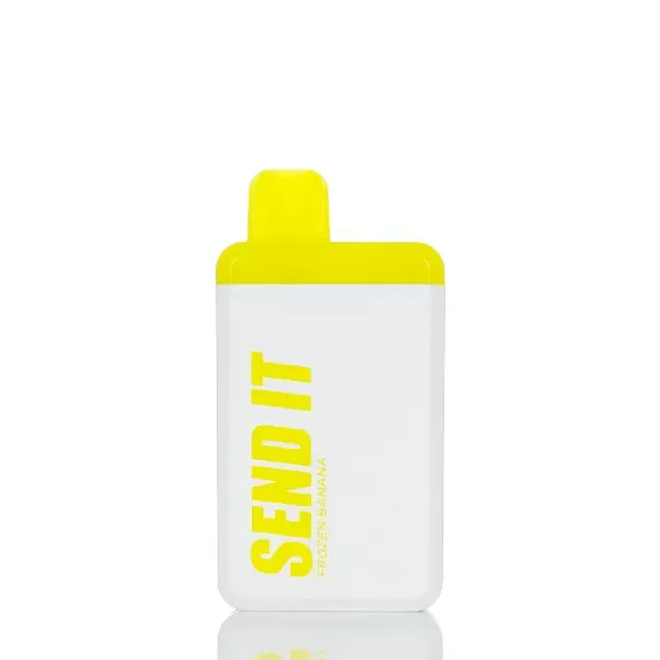 Send It 5000 Puffs Rechargeable Disposable Vape - 12ML (DISCONTINUED) - Sour Apple Ice - Image 3