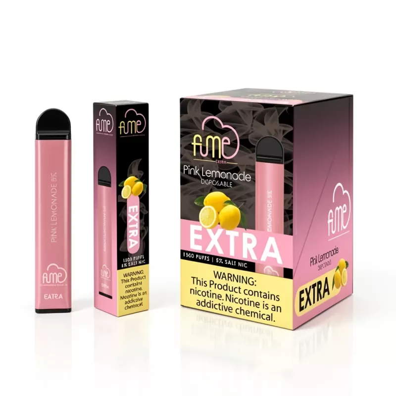 Fume Extra 1500 Caladas Vapeador Desechable 10 Unidades