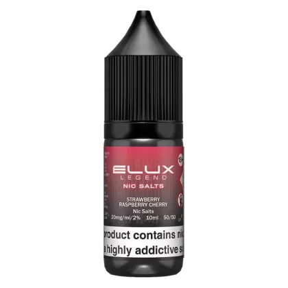 Elux Strawberry Raspberry Cherry Nic Salt Vape Juice 10ml
