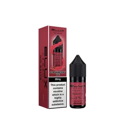 Elux Legend Strawberry Ice Nic Salt Vape juice - 5mg
