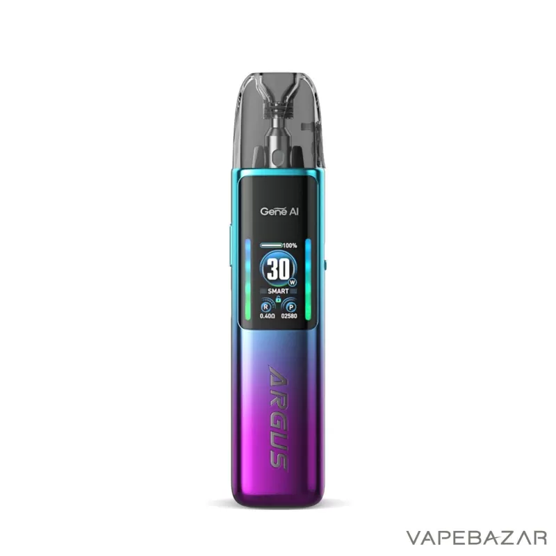 VooPoo Argus G2 Podsystem – Aurora Purple - Pod Kit / 1100 mAh / 3 ml / USB-C / Aurora Purple - Image 3