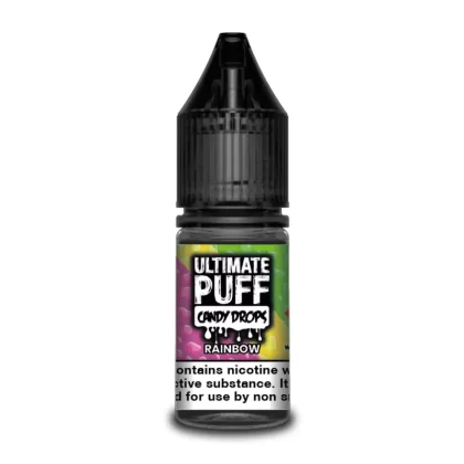 Ultimate Puff Candy Drops Rainbow 10ml Vape Juice - 10 Pack - Strength 18mg