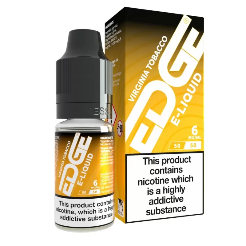 Virginia Tobacco E-Liquid by EDGE (10ml) - 6mg