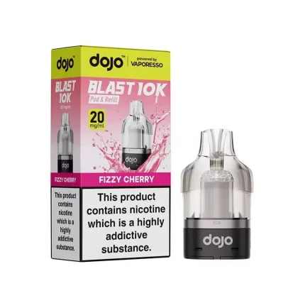 Vaporesso DOJO Blast 10K Fizzy Cherry Prefilled Pod & Refill - Eliquidsupply