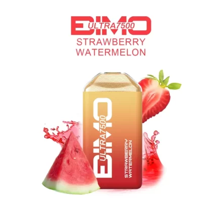 BIMO Ultra 7500 Puffs – Strawberry Watermelon - Ozvapeone (431813)