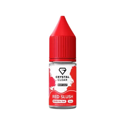 Crystal Clear Bar Salts Red Slush Nic Salt Vape Juice - 20mg