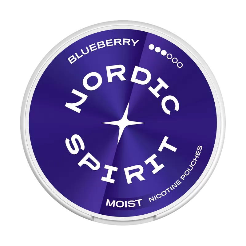 Blueberry Nordic Spirit Nicotine Pouches - Ecigwizard - Image 2