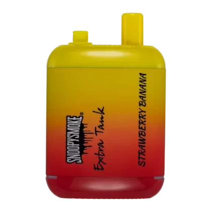 Strawberry Banana Snoopy Smoke Extra Tank +15000 Puffs - Size#Single>10 Pack~Nicotine#50mg (950183)
