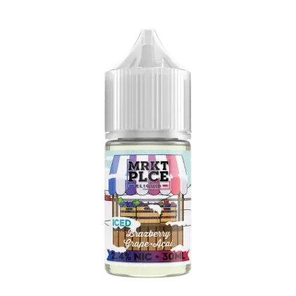 30ML | Iced Grape Acai Brazberry Salts by MRKT PLCE - Size#30ML24MG>48MG