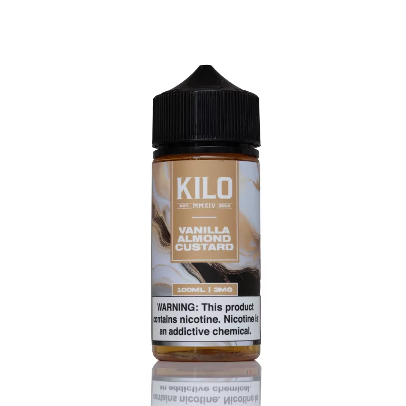 Kilo E-Liquid - Vanilla Almond Custard - 100ml - Image 2