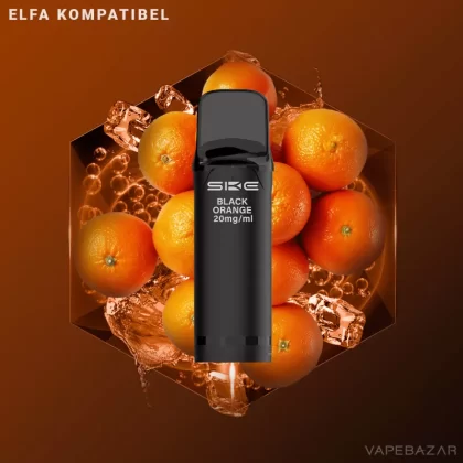 SKE Crystal 800 Pro Pods – Black Orange (2er Pack) - 20mg/ml