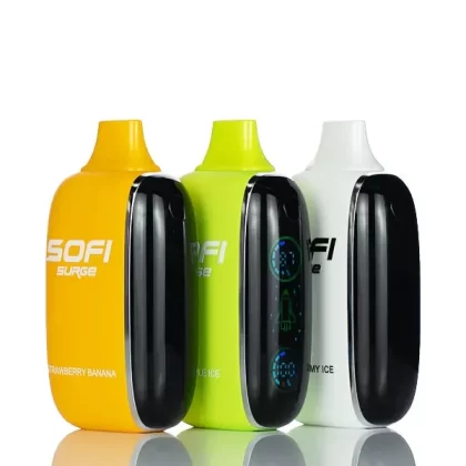 SOFI SURGE 25k 25000 Puffs Dual Mesh No Nicotine Disposable Vape - 22ml - Frozen Banana