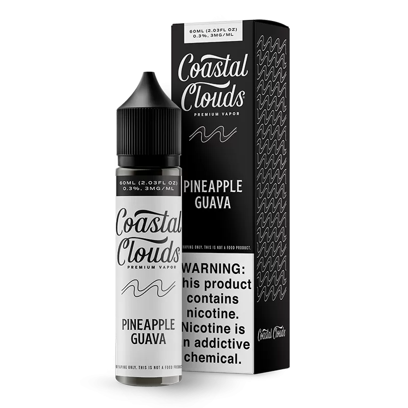 Coastal Clouds - Pineapple Guava - 60ML E-Liquid - 0MG