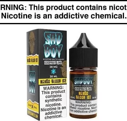 MANGO BLOOD ICE BY SADBOY SALT 30ML - Vapejuice