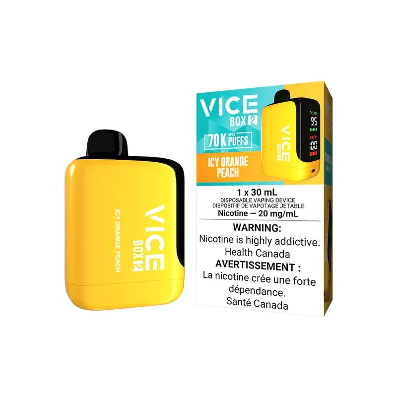 Vice Box 2 Disposable Vape – 70K Puffs – Icy Orange Peach