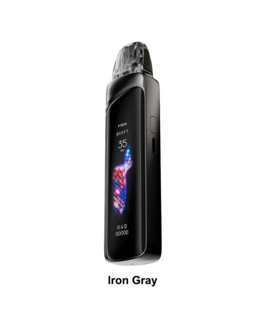 Caliburn G4 Pro 35W Pod System Kit 1800mAh - Pearl Silver - Image 3