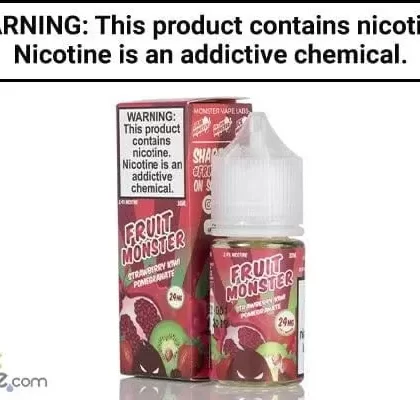 STRAWBERRY KIWI POMEGRANATE BY FRUIT MONSTER SALT NIC 30ML - Vapejuice