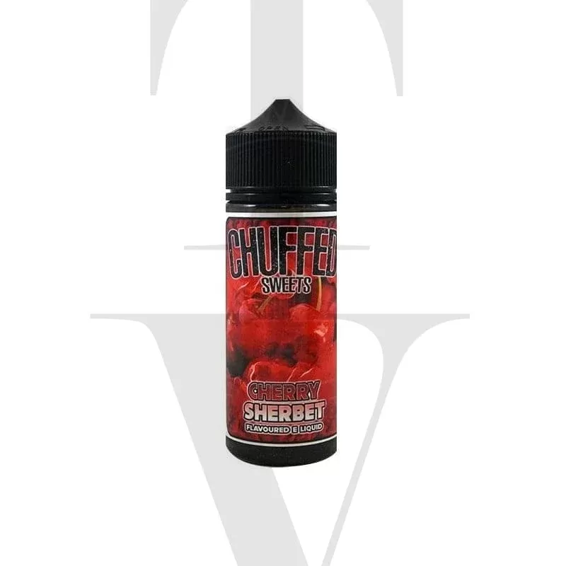CHUFFED CHERRY SHERBET SWEETS RANGE 100ML SHORTFILL E-LIQUID