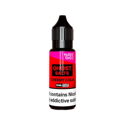 Vapes Bars Ghost Salts Chery Cola Nic Salt - 10 Pack - 20mg