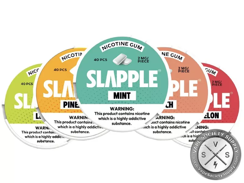 Slapple Nicotine Gum | 40 Pieces